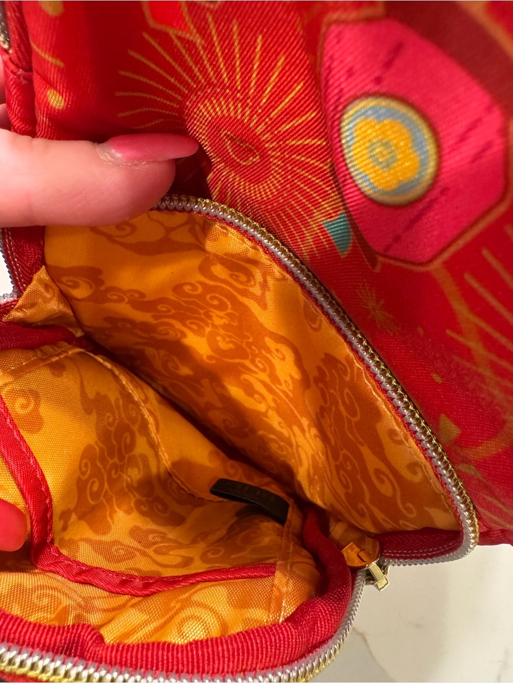 Disney Luv Skeeter Red Purse with Yellow Strap - Lunar New Year 2025 Motif - Picture 6 of 6